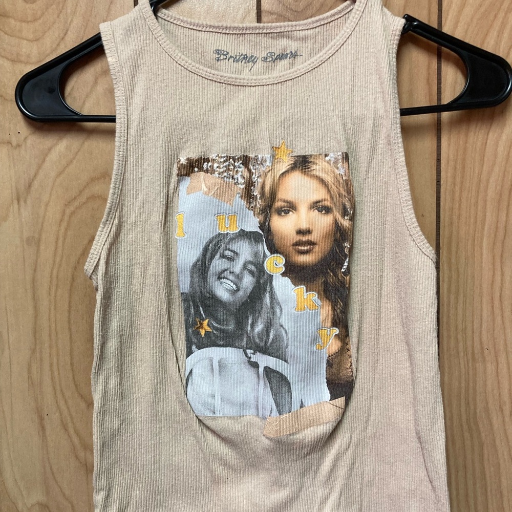 Brittany Spears Graphic Tank Top